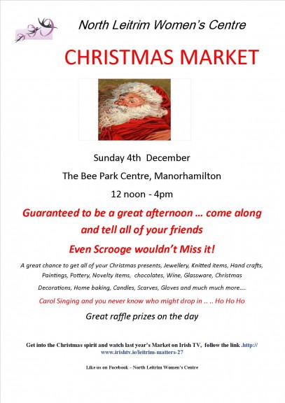 Christmas fair flyer